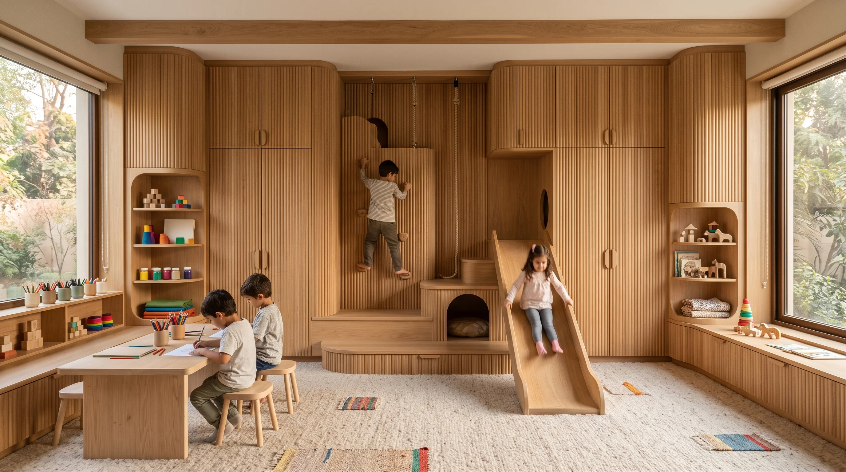 Designing a Modern Kids Playroom for Doha Homes